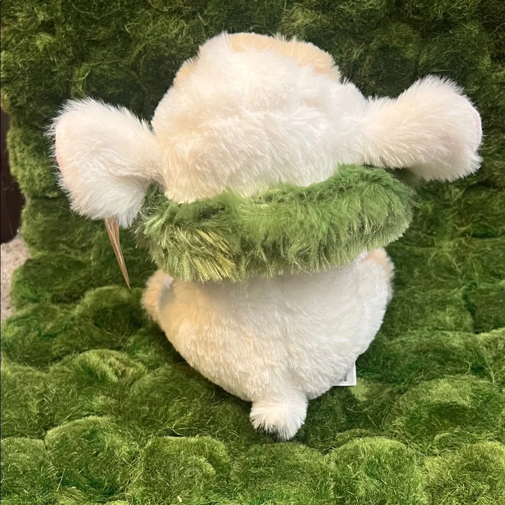 GANZ Soft Plush Lamb with Purple Flower Bow